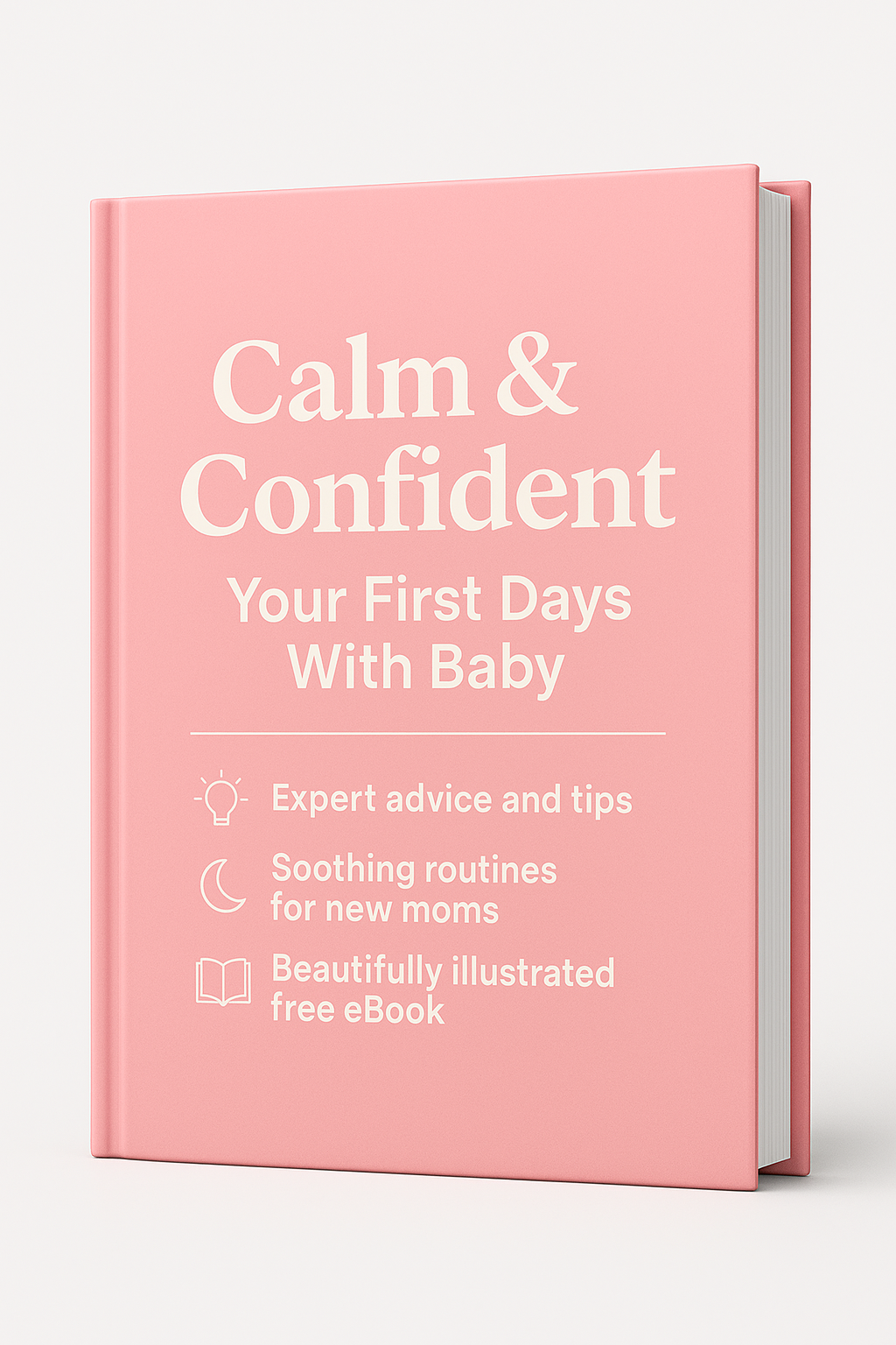 eBook cover: Calm & Confident